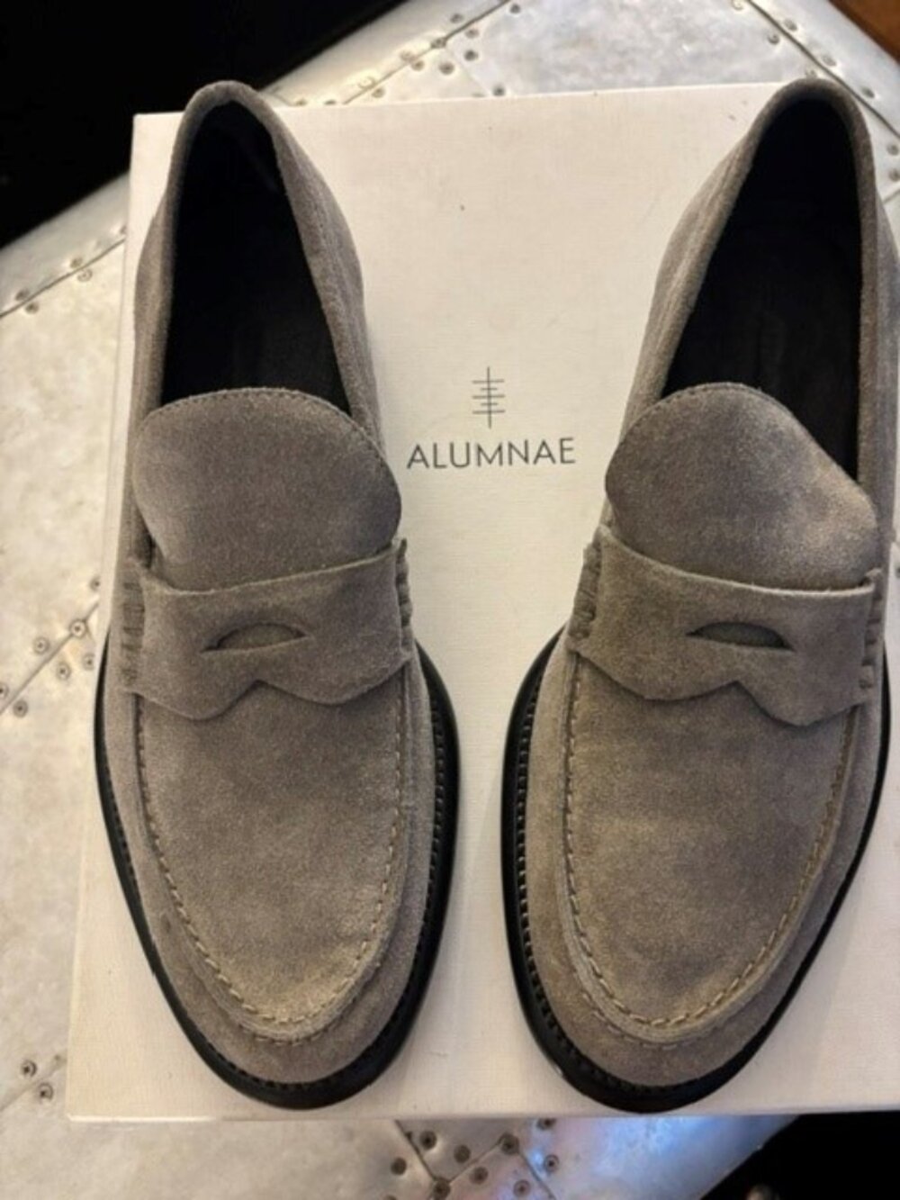 Alumnae Suede Loafers size 7
